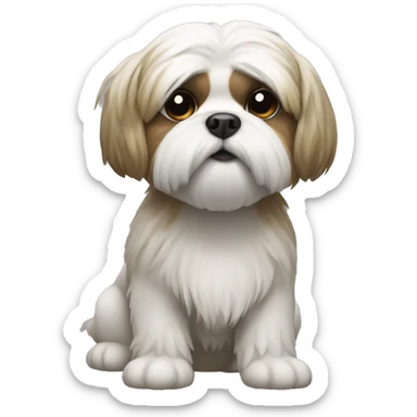 Shitzu  sticker