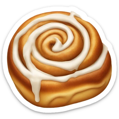 Cinnamon bun sticker
