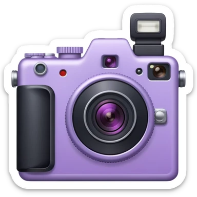  Light Purple camera sticker