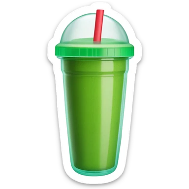 greens drink in a shaker sticker