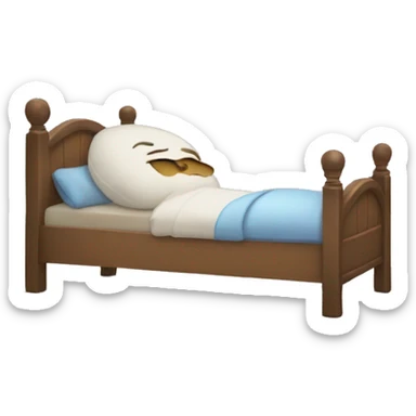To sleep sticker