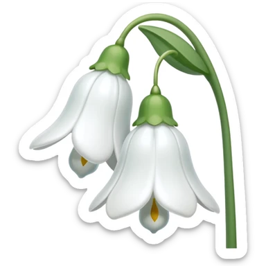 Snowdrops sticker