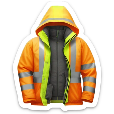 hi visibility clothing sticker