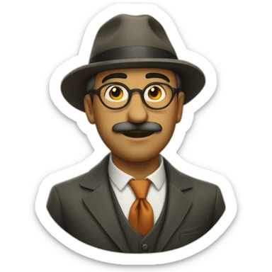 Pessoa homem beijando sticker