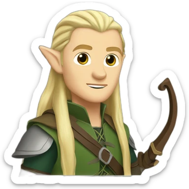 Legolas sticker