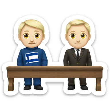 finnish trust a Russian government sticker