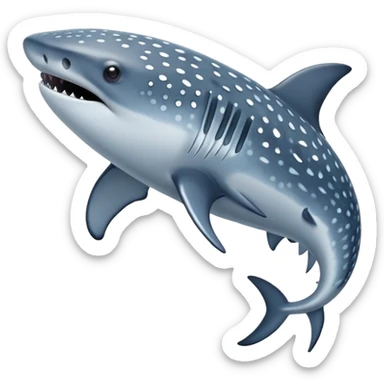 Whale Shark emoji sticker