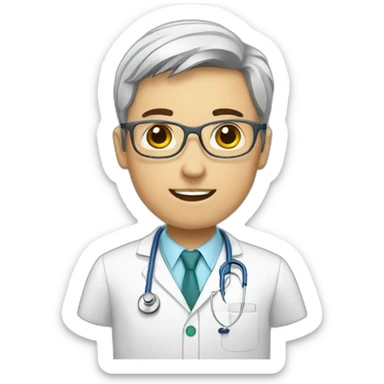 Medical student sticker