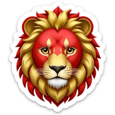 The IPL Team RCB Logo  sticker