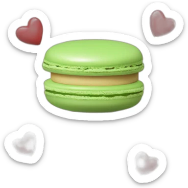 Macron love macaron  sticker