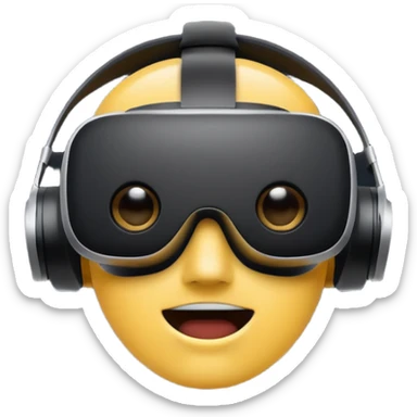 VR Headset sticker