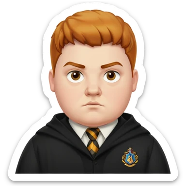 Jamie Waylett is Vincent crabbe in Harry Potter sticker
