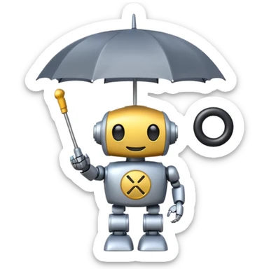 I want an emoji representing AI and insurance sticker