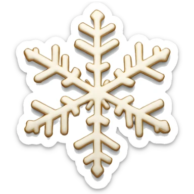 Snowflakes sticker