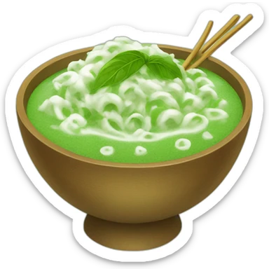 cendol-bowl sticker
