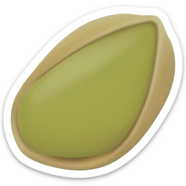 Emoji Pistache sticker