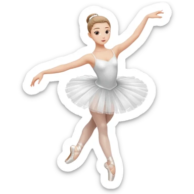 ballet dancer sticker