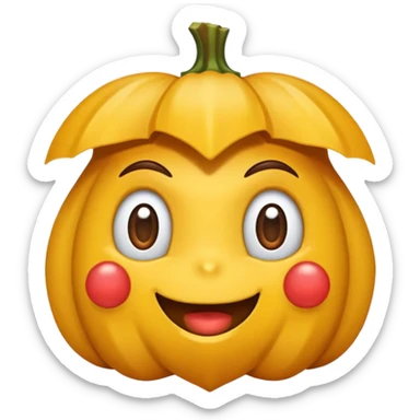 hnědý kůň s flekama na zádi s bílou hlavou a jedno oko má modré a druhé hnědé  sticker