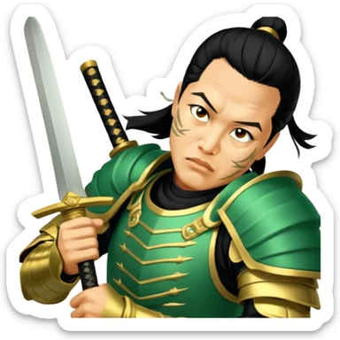 Samurai Guardian sticker