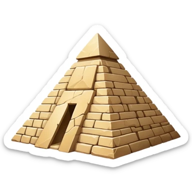 pyramide sticker