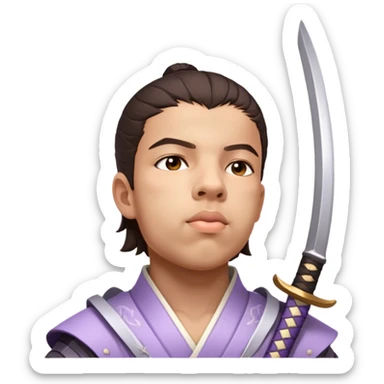 Gentle Samurai sticker