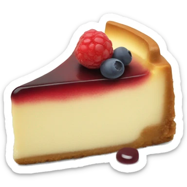 Cheesecake sticker