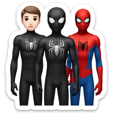 minecraft, Enderman,Herobrine spider-man sticker