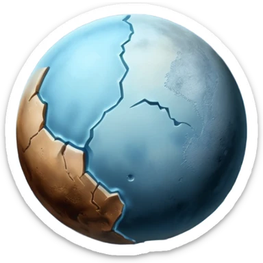 planet pluto sticker