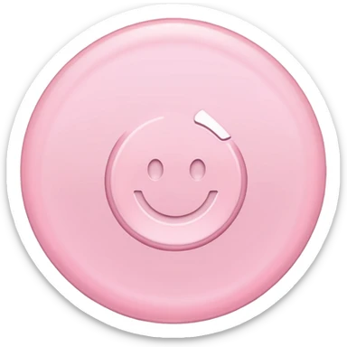 Netflix accurate aesthetic "N" logo in pastel pink sticker