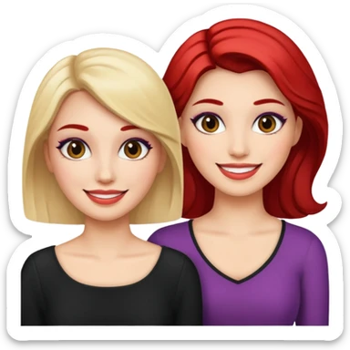 smile with women sticker