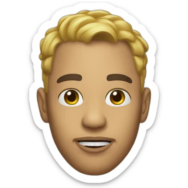 bad bunny singer sticker