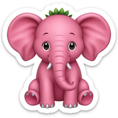 Strawberry éléphant Roblox sticker