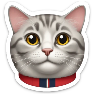 Tommy hilfiger british cat sticker