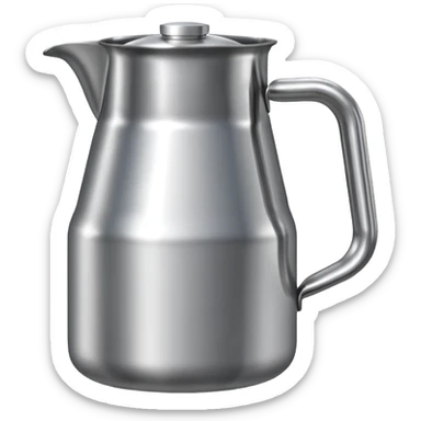 inox Milk pitcher

 sticker