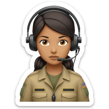 female special operations communications operator sticker