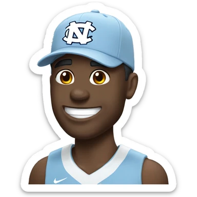 North Carolina Tar Heels sticker
