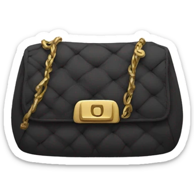 Channel purse sticker