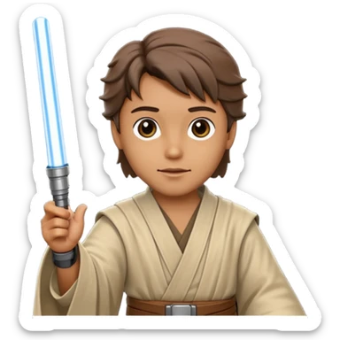 Jedi mind trick where a jedi is waving his hand sticker