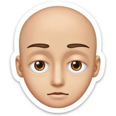 Ojo mas abierto que el otro sticker