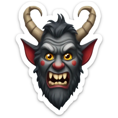 Krampus sticker