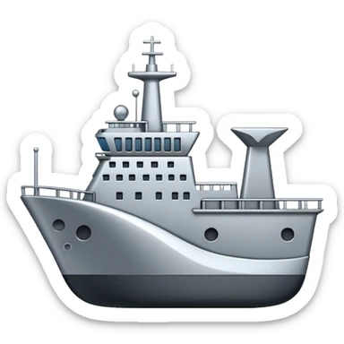 COORDINATES SHIP sticker