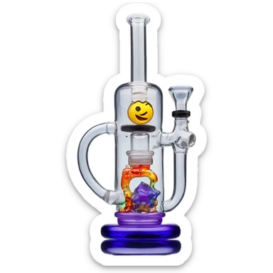 a dab rig sticker