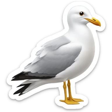 seagull sticker
