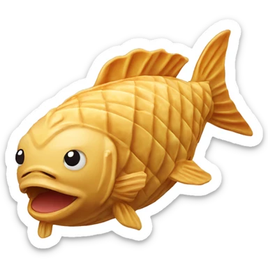 Taiyaki fish sticker