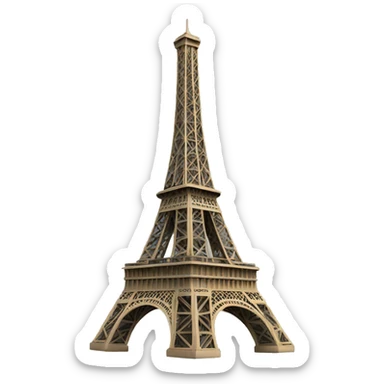 eiffel tower sticker