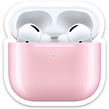 AirPods pro pink sticker