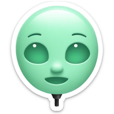 Face massager sticker