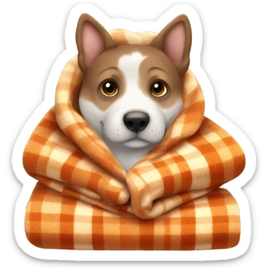 Cozy autumn blanket  sticker