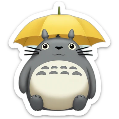 Totoro sticker