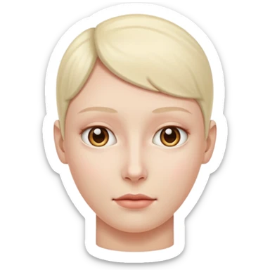 Uncanny valley  sticker